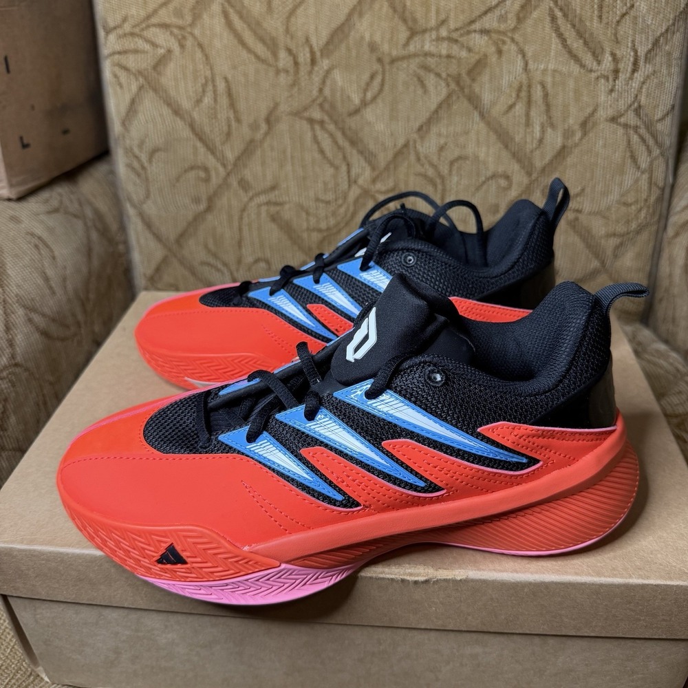 Adidas‎ Dame Certified 3 Solar Red GS Youth Size 6 JI4994 Basketball Sneakers